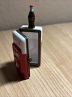 1999 Coca-cola Trinket Box Porcelain Hinged Vending Machine With Bottle