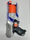 Nerf Official N-strike Elite Blue Strongarm Dart Gun Blaster Tested And Working