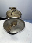 Vintage Just-rite Brass Carbide Miners Lamp lantern Original Condition