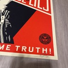 Shepard Fairey Obey Noise   Lies Red Graffiti Art Print Poster 2018