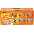 160 Cans - Friskies Chicken Lovers Variety Pack Wet Cat Food 32 Cans  5 5oz