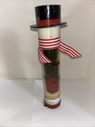 Yankee Candle Snowman Holder With 5 Retired Votive Candles