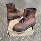 Vintage Red Wing  953 Supersole Brown Leather Work Boots Men   s Size 7 5d New 
