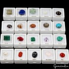 Huge Mixed Lot 20 Genuine Semi-precious Loose Gemstones Jeweler Collection Grade