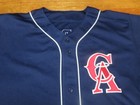 Game Used 1995 Eduardo Perez No 24 California Angels  size 48  Baseball Jersey