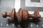 5  Post Finial Wood Newel Topper- All Dimensions Approx  2 1 4  Dia  W post