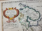 Russia Moscovy C  1646 Du Val Unusual Large Antique Map In Colors 17th Century