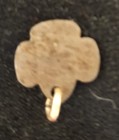 Girl Scout Wwii Senior War Service Red Trefoil Rare Charm Version