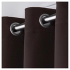 Set Of 2  84 x52   Sateen Twill Weave Insulated Blackout Grommet Top Window