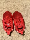 New Adidas Size 5 K Toddler Kids Red Sneakers Shoes Slip On
