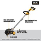Dewalt 20v Max Brushless Cordless Edger  bare Tool 