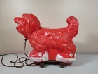 Vintage 1960s Red Ball Jets Sneakers Promo Advertising Pull Toy Dog