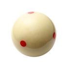 Dynaspheres Red Dot Cue Ball 6 Red Dots Reg Size Great Feedback New Free Ships