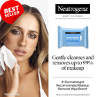 Day   Night Facial Cleansing Wipes 75ct Makeup Remover Plant-based Towelettes