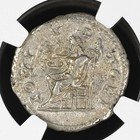 Severus Alexander W  Zeus   Victory Ngc Choice Xf Ancient Silver Roman Coin D820