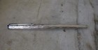 Rare Superb Roller Pen Parker 180 Silver Plated Bark Finish