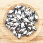 4x8mm Oval Navajo Pearls  925 Sterling Silver Spacer Beads For Jewelry Making