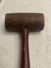Vintage Wooden Mallet 11     Solid Wood Hammer Primitive Antique Tool Rustic Gavel