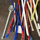 70  Vintage Swizzle Sticks Cocktail Stirrers Lot Puerto Rico Hotels Bars Tiki