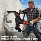 5000w 16   Electric Concrete Saw With Water Pump   Blade  Max Cutting Depth 12 
