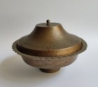 Antique vintage Middle Eastern Arabic Oriental Handmade hand Hammered Copper Pot