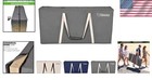 Compact And Stylish Cornhole Carry Case - 4  X 2  Regulation With Shoulder Strap