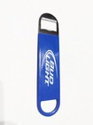 Bud Light Blue Wrench Style Beer Rubber Grip Bottle Opener - New 