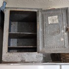 1919 Home Comfort Tin Bread   Cake Cabinet Antique Rare Large Pie Safe No  T