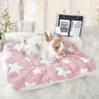 Small Animal Bed Mat  Soft   Warm  Suitable For Guinea Pig  Hamster  Rabbit     