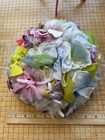 Raymond Hudd Numbered Floral Pillbox Hat Vintage