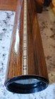 Vtg  1992  Peach Reynolds Wood Kaleidoscope W 6 Cells In Wooden Case