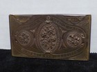 Antique W Avery   Son Redditch Brass The Revolving Sewing Needle Case 1800s