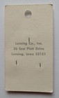 Vintage Lansing Brand Buttons 5 8 Inch