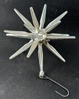 3 Vintage Bradford Plastic Atomic Starburst Sputnik Ornaments Mcm 1960s
