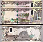 Iraq 50000 Dinar Banknotes X 2 Unc Banknotes    100 000 New Iqd     Usa Seller
