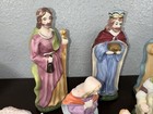Vintage Nativity Scene - 11 Ceramic Statues   Figurines  - Religious - Christmas