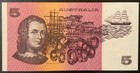 1985 Australia Paper Money - 5 Dollars Banknote 