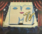 Mtv 1997 Tv Commercial Ad Screen Used Master Cel Set Up Animation Extremely Rare