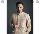 Barong Tagalog For Men Pi  a Organza Fabric gina Lining Beige Xl Not See Through