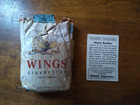 Wings Cigarette 1940 s Pack Wrapper   14 Attack Bomber Trading Tobacco Card Rare