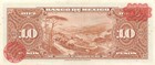 M  xico  10  Pesos  8 11 1961  Series  Lt  Prefix R  Uncirculated Banknote Jkf
