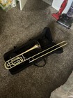 Bach Omega Trombone With Lever  Mouthpiece  And Case