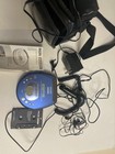 Philips Magnavox Esp12 Cd Player Blue Esp Headphones Power Adapter Case Manual