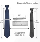 Men s Tie Clips Set  Black Gold Blue Silver Tie Bars  Gift Set In Luxury Box