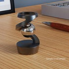 Metal Decompression Visual Levitating Gyroscope  Desktop Rotating Ornament