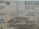 Drogobych 1942 Occupation Ukraine Wwii  Local Meal Ticket For Product In Shop