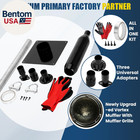 Generator Exhaust Extension Silencer Kit With Three Universal Adapters Compatibl