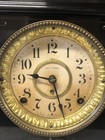 Antique Seth Thomas Adamantine  sucile  8 Day 4 Column Mantle Clock  Nice  Works