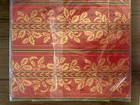Lot Of 2  Vintage Hallmark Gift Wrap Paper 8 1 3 Sq Ft Holly Leaves Gold Berries