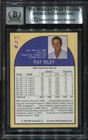 Lakers Pat Riley Signed Autographed 1990 Hoops Card Beckett 10  bas  Rare Hof